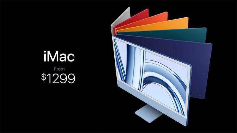 iMac M3 sở hữu mức giá không quá cao so với thế hệ trước