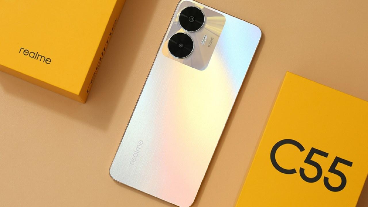 realme C55: Điện thoại có màu Vàng mê hoặc!