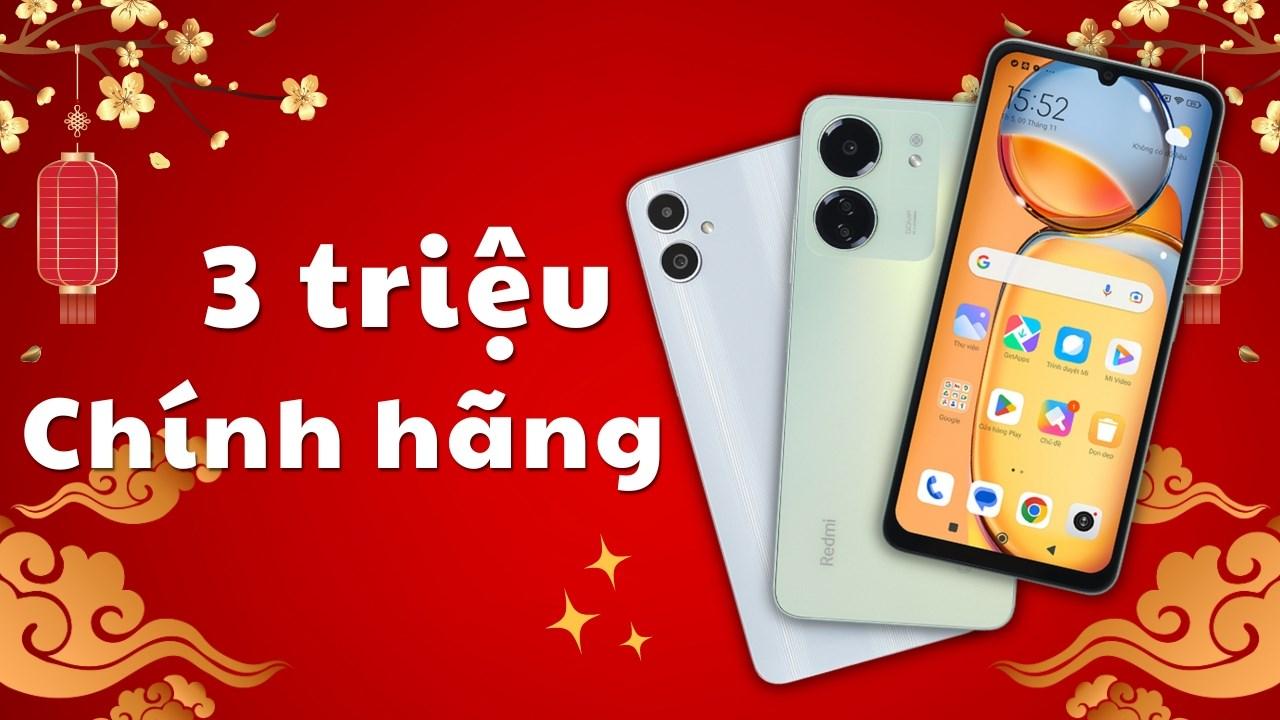 TOP 5 điện thoại dưới 3 triệu: Mua chơi Tết là thích cực luôn, bạn ơi!