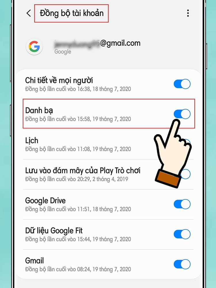 Hướng Dẫn Đồng Bộ và Khôi Phục Danh Bạ Điện Thoại Lên Gmail