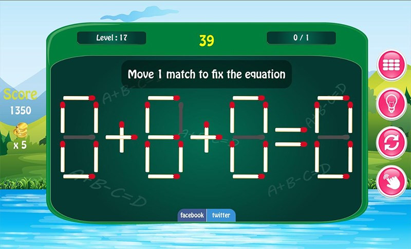 alt text: Matches Puzzle Game - Game giải đố que diêm