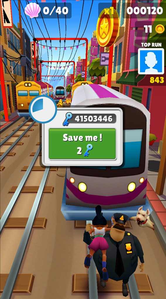 alt="Tính năng Save Me trong Subway Surfers"