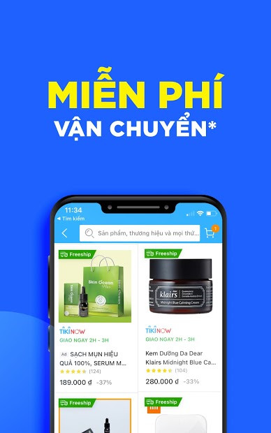 Ảnh chụp màn hình Tiki