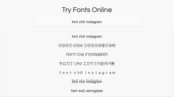 Tuyệt Chiêu Tạo Font Chữ Instagram Độc Đáo, Thu Hút Triệu Like