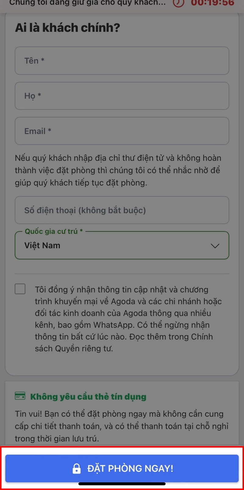 Đặt Phòng Agoda Không Cần Thẻ Tín Dụng: Hướng Dẫn Chi Tiết Từ A-Z