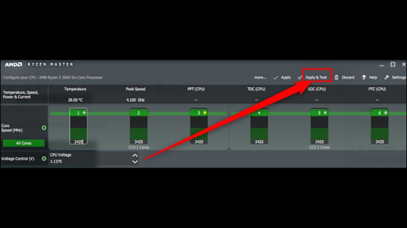 Ép Xung CPU AMD Ryzen Dễ Dàng Với AMD Ryzen Master