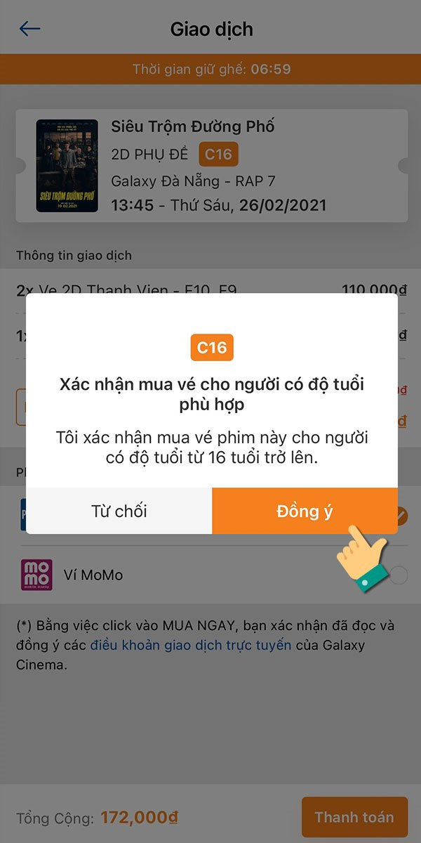 Hướng Dẫn Đặt Vé Phim Galaxy Cinema Online Nhanh Chóng & Tiện Lợi