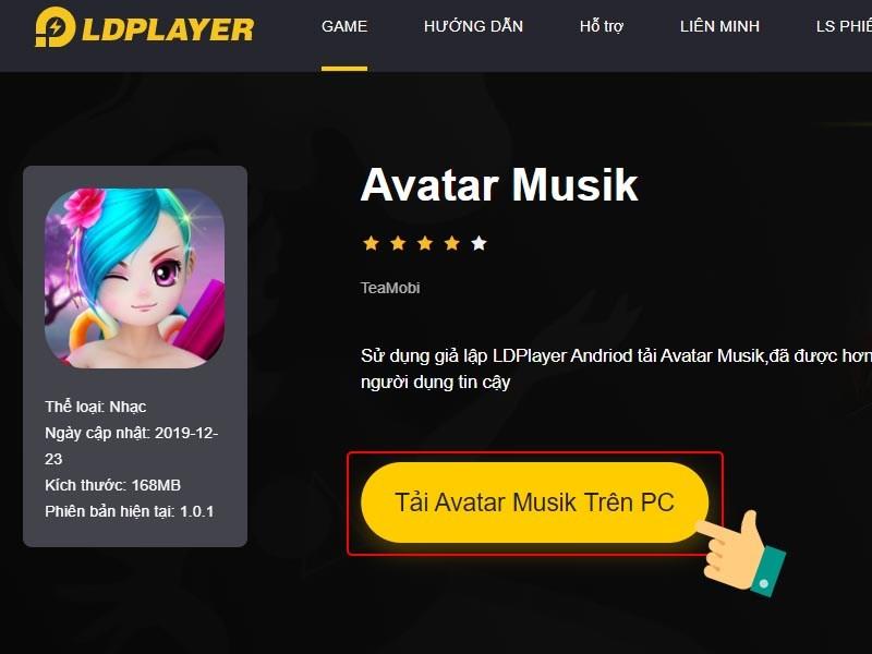 Hướng Dẫn Chi Tiết Cách Tải Và Chơi Avatar Musik Trên PC