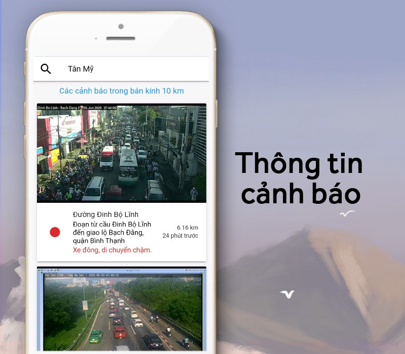 Cảnh báo giao thông