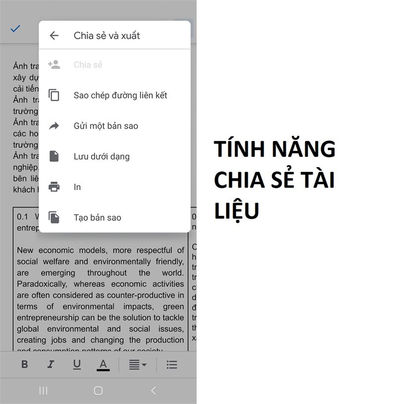 Chia sẻ và làm việc nhóm