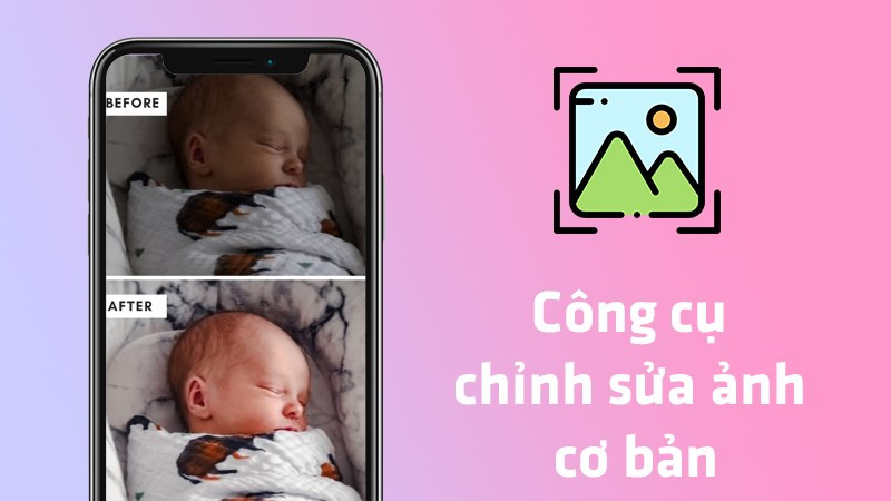 Chỉnh sửa ảnh với Precious - Baby Photo Art