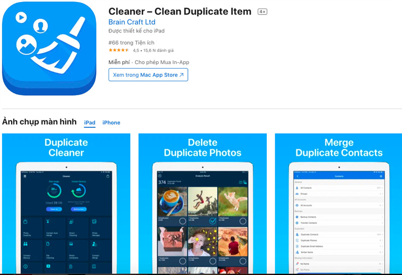 Cleaner - Clean Duplicate Item