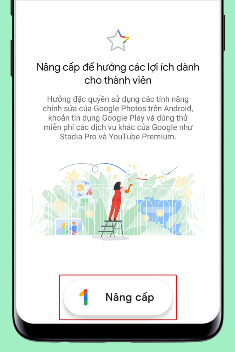 Đặc quyền Google One