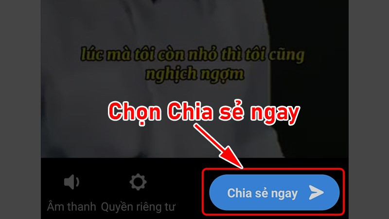 Đăng story dài trên Android