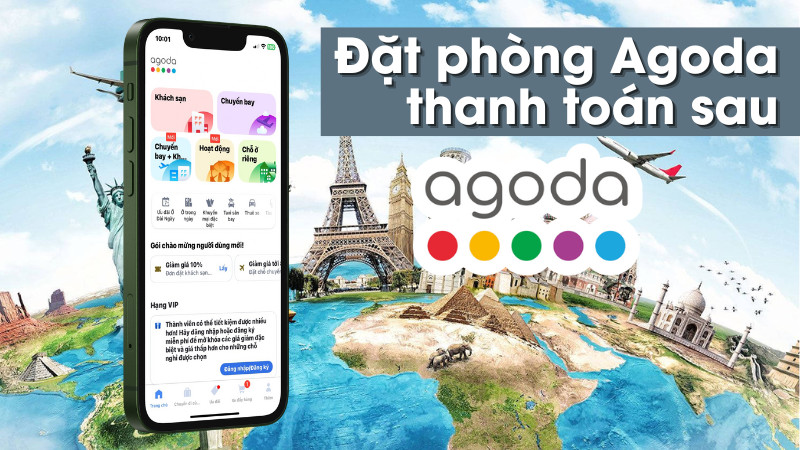 Đặt phòng Agoda thanh toán sau