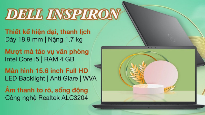 Top 5 Laptop Dell Inspiron 15 i5: Hiệu Năng Vượt Trội, Chiến Mọi Tác Vụ