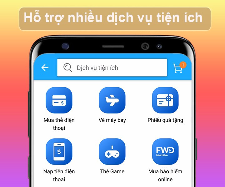 Dịch vụ tiện ích trên Tiki