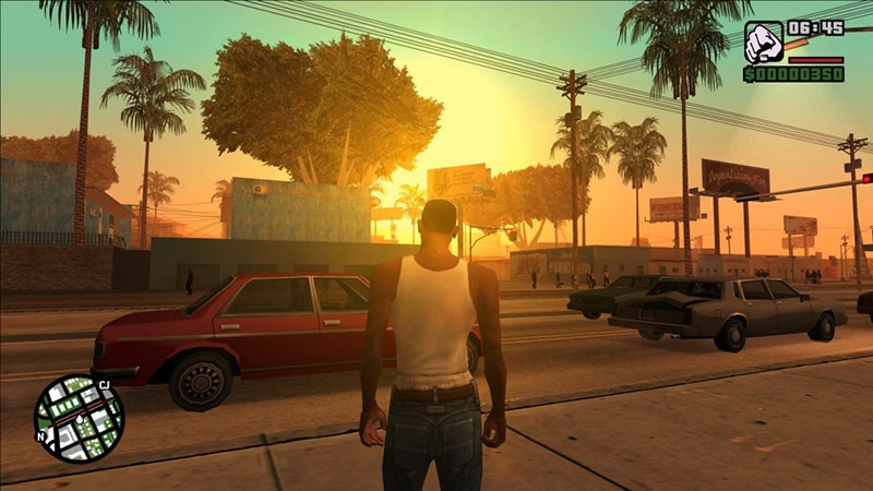 Đồ họa ấn tượng của GTA San Andreas