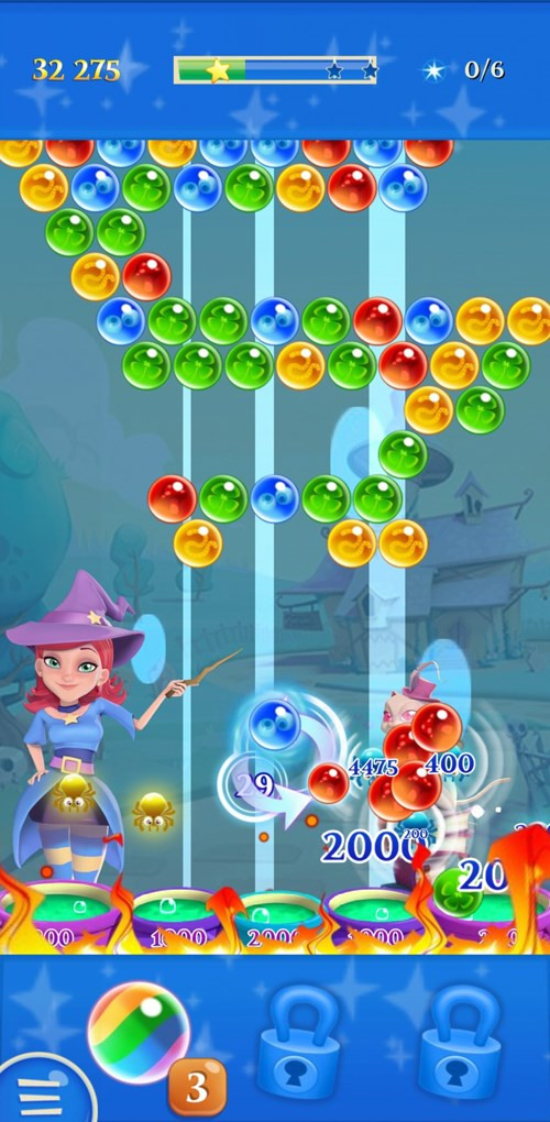 Đường chỉ dẫn trong Bubble Witch 2 Saga