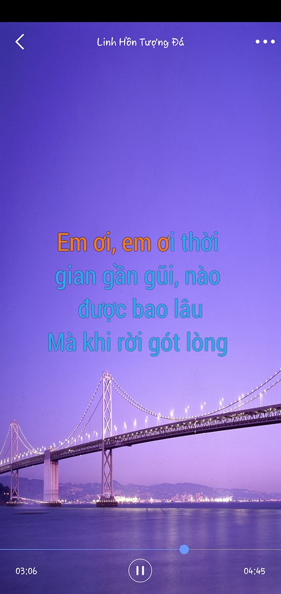 Giao diện hát karaoke iKara