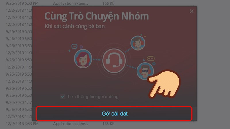 Gỡ Garena bằng cách gỡ thủ công 4