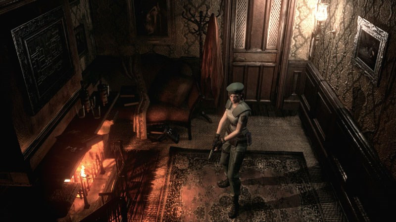 Góc nhìn cố định trong Resident Evil 1