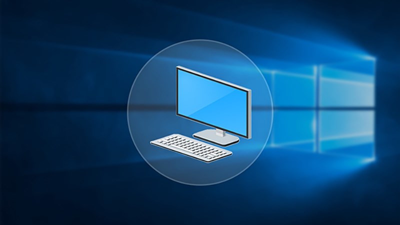 Hiển thị icon trên desktop Windows 10