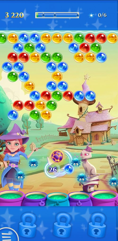 Hiệu ứng hình ảnh trong Bubble Witch 2 Saga