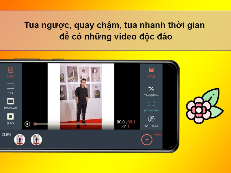 Hiệu ứng tua nhanh chậm với Filmora