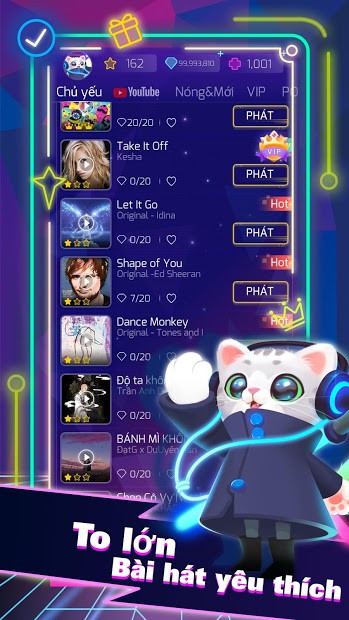 Hình ảnh trong game Sonic Cat - Nhịp điệu tan chảy