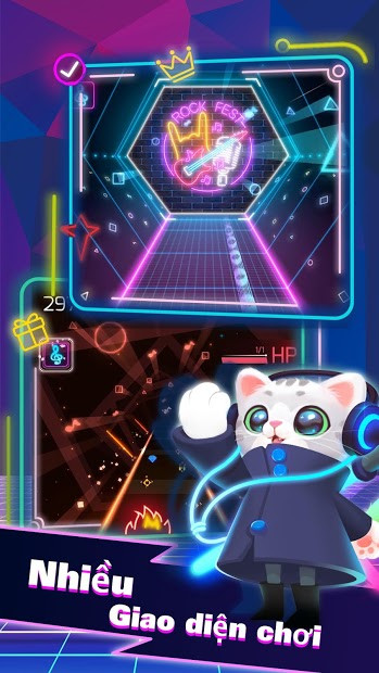 Hình ảnh trong game Sonic Cat - Nhịp điệu tan chảy