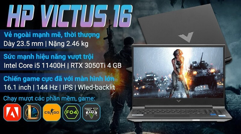 HP VICTUS 16 d0292TX i5 11400H