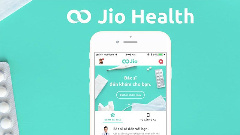 Jio Health trên các thiết bị