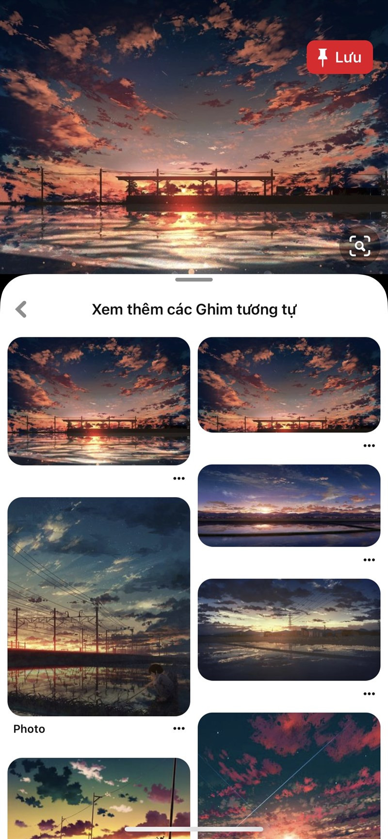 Kết quả tìm kiếm trên Pinterest