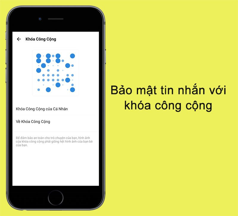 Khóa công cộng trên KakaoTalk