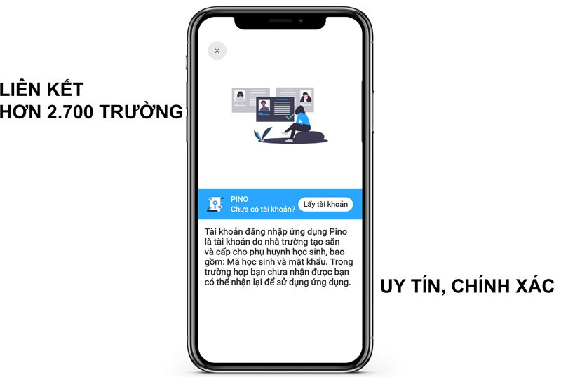 Mạng lưới trường học liên kết với PINO