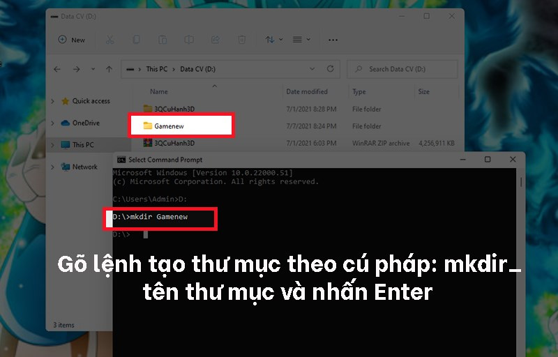 Sử dụng Command Prompt