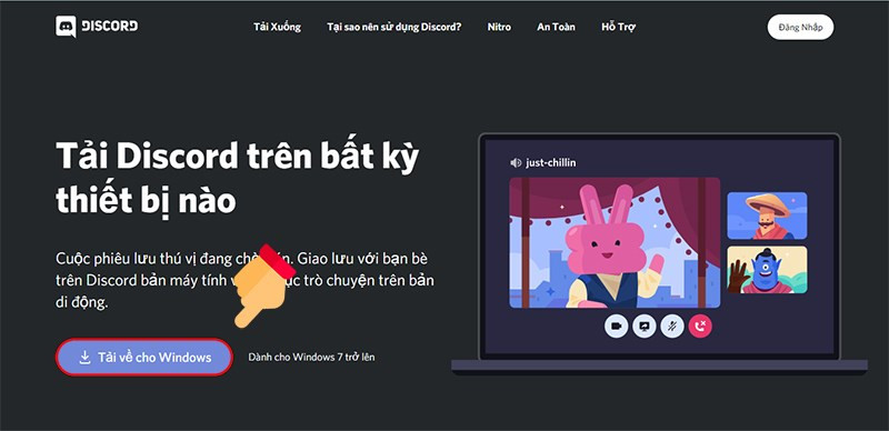 Tải Discord về máy tính