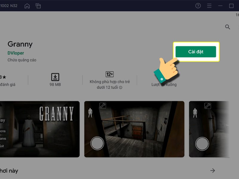 Tải Granny trên CH Play