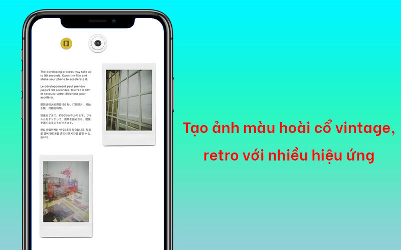 Tạo ảnh màu hoài cổ vintage, retro với nhiều hiệu ứng