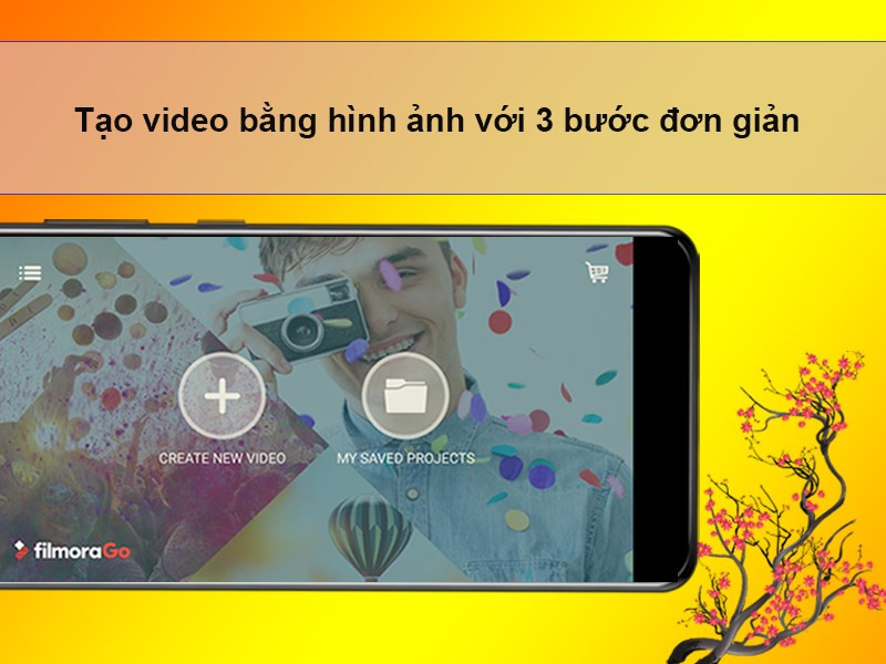 Tạo video đơn giản với Filmora