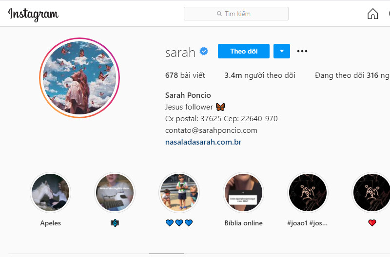 Tên Instagram Tiếng Anh hay dành cho nữ