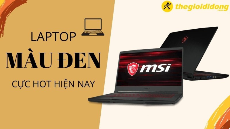 Top 10 Laptop Màu Đen "Đỉnh" Nhất Hiện Nay: Từ Gaming đến Văn Phòng