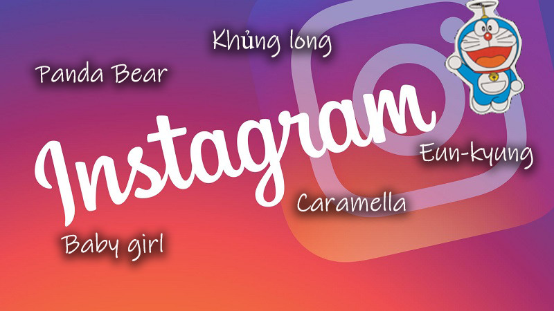 Tổng hợp tên Instagram hay, độc đáo