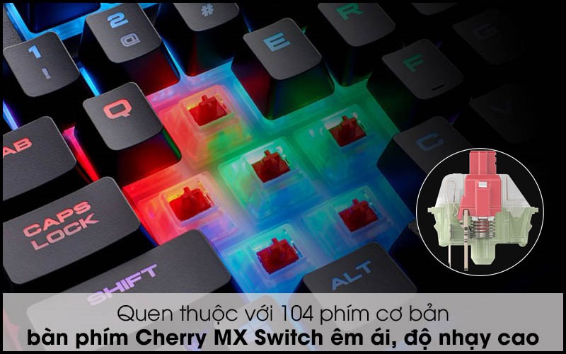 Top 6 Bàn Phím Cơ Gaming RGB Đỉnh Cao Cho Game Thủ 2024