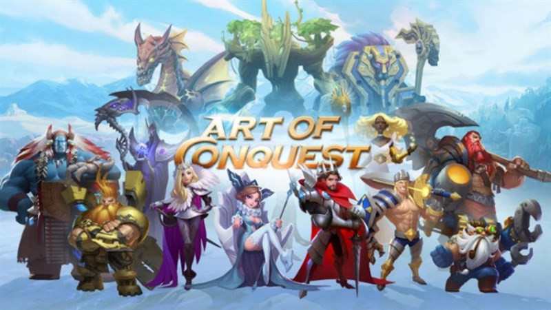 Tựa game Art of Conquest hấp dẫn trên di động