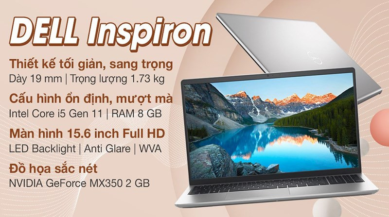 Top 5 Laptop Dell Inspiron 15 i5: Hiệu Năng Vượt Trội, Chiến Mọi Tác Vụ