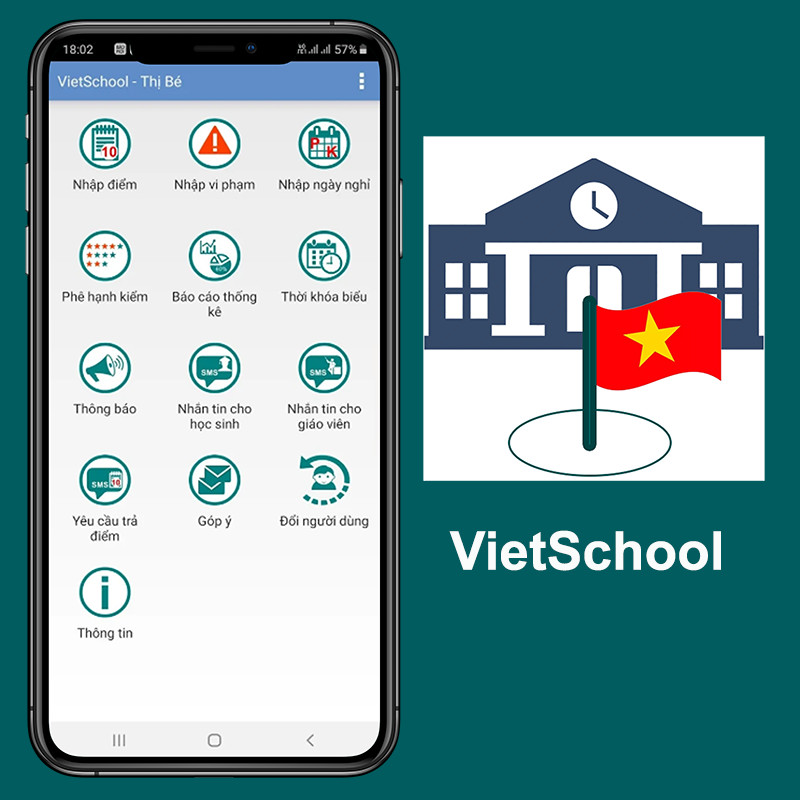 VietSchool - Ứng dụng quản lý học tập toàn diện