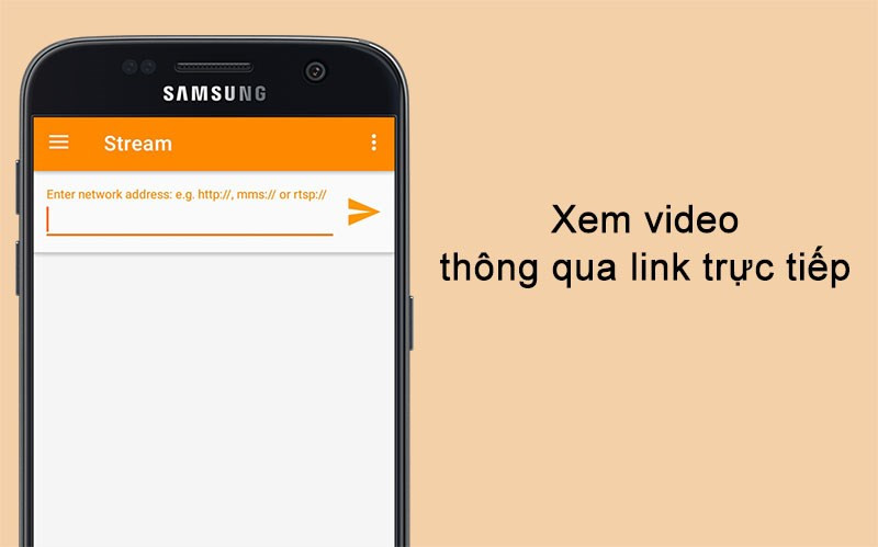 Xem video thông qua link trực tiếp trên ứng dụng ứng dụng VLC