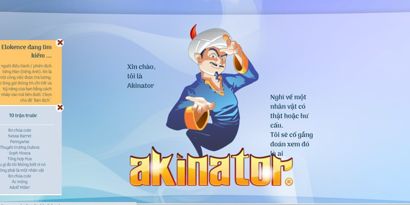 Bí Kíp Chơi Akinator Tiếng Việt Trên Máy Tính Dễ Dàng